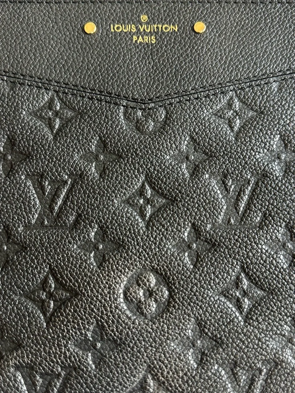 Louis Vuitton Empreinte Daily Pouch Black Monogram - Picture 9 of 12